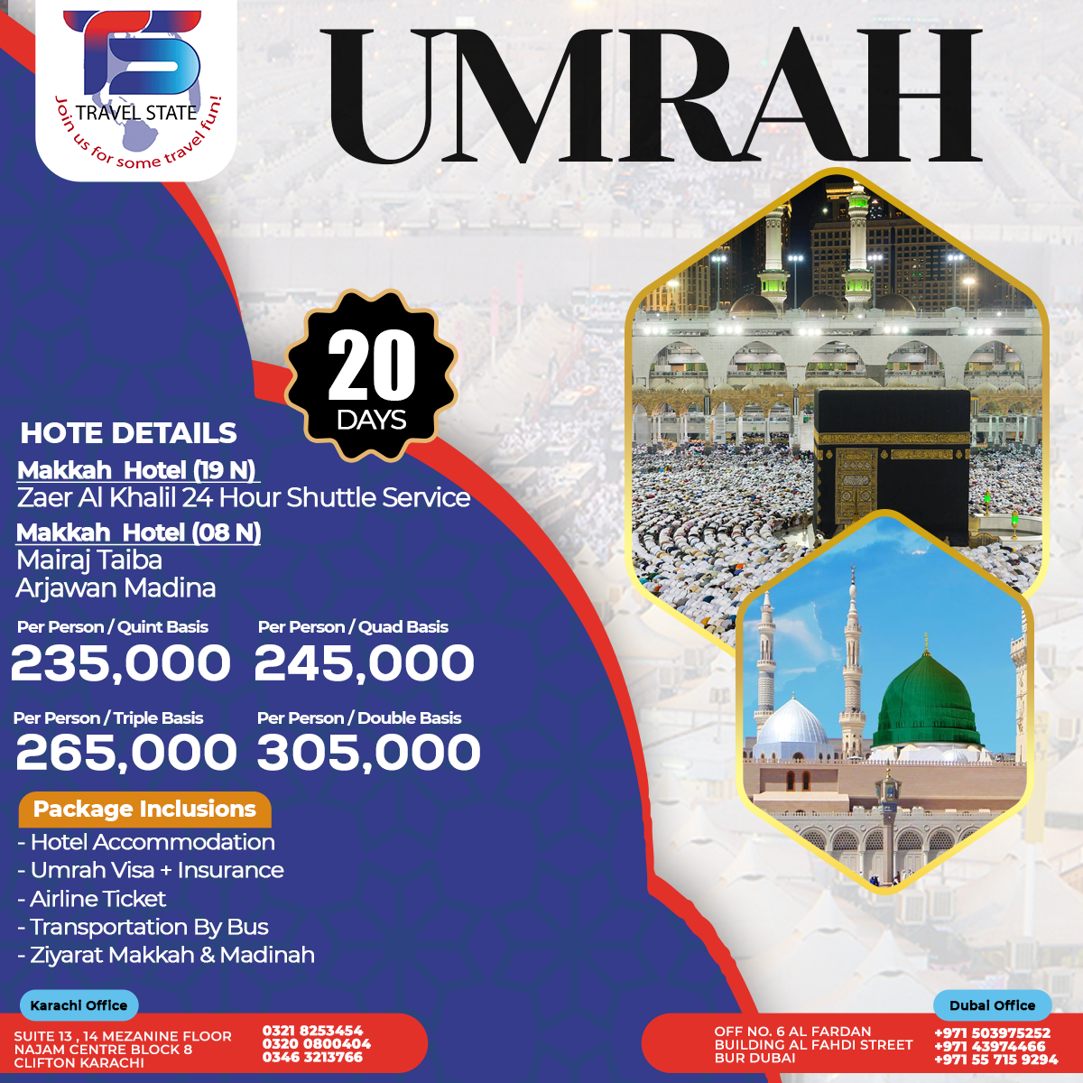 Umrah Package With Irfan